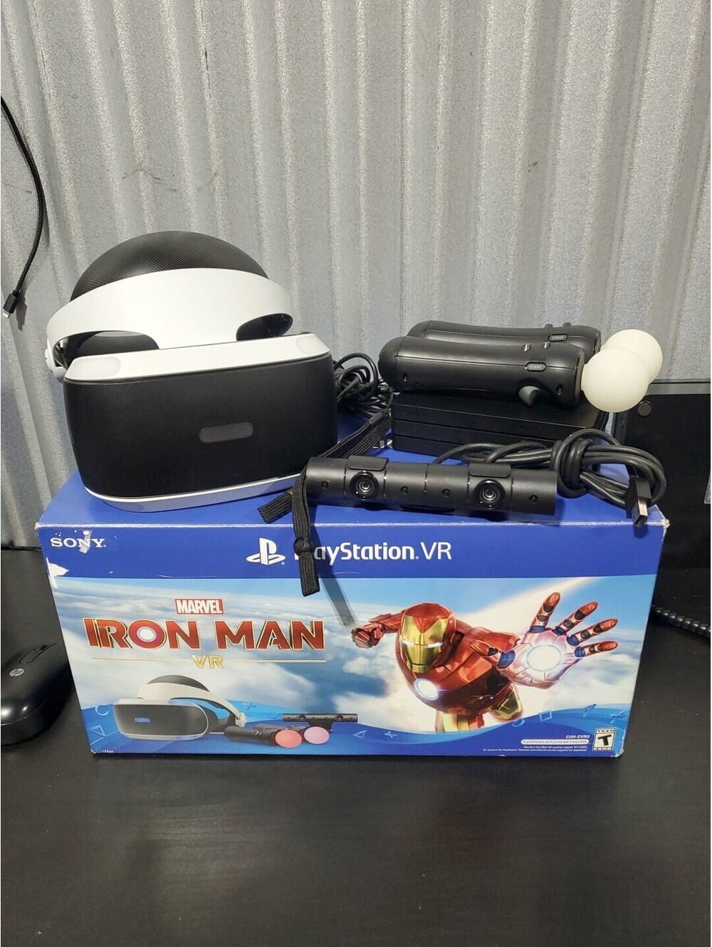 Sony PlayStation VR Marvel's Iron Man VR Bundle Game Not Incl. CUH-ZVR2 EXCELLEN